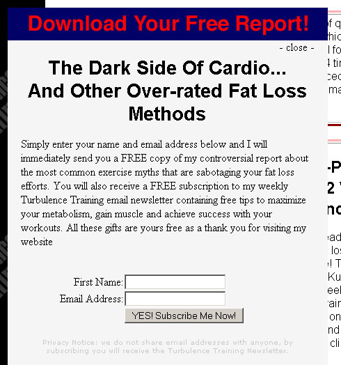 גנבי העמלות ב ClickBank turbulance optin גנבי העמלות ב ClickBank